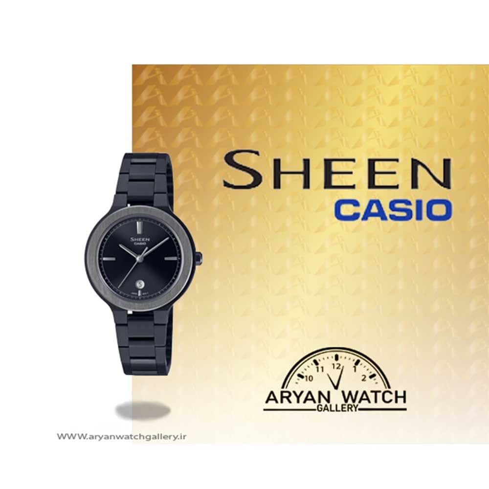 ساعت مچی زنانه | کاسیو شین CASIO SHEEN SHE-4559BD-1AUDF — تصویر ۳
