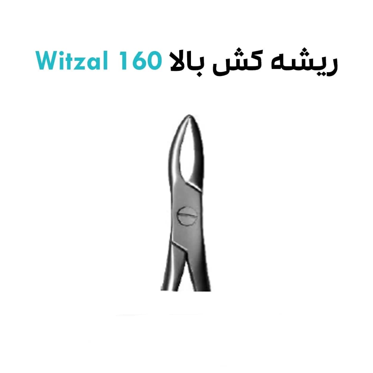 فورسپس ریشه کش بالا wetzel 160mm کد 1136