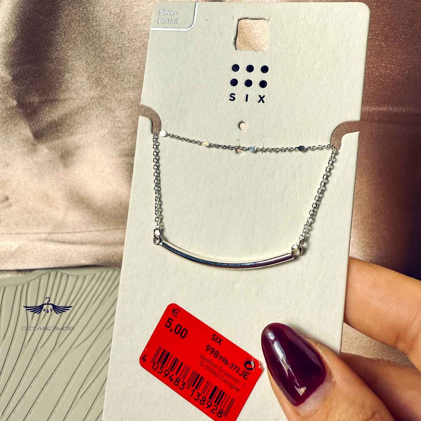دستبند ست ظریف نقره ای — تصویر ۳