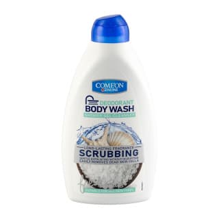 شامپو بدن ژلی لایه بردار صدفی برند کامان ScrubBing