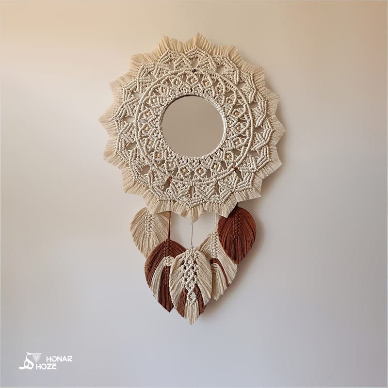آینه مکرومه سلنا