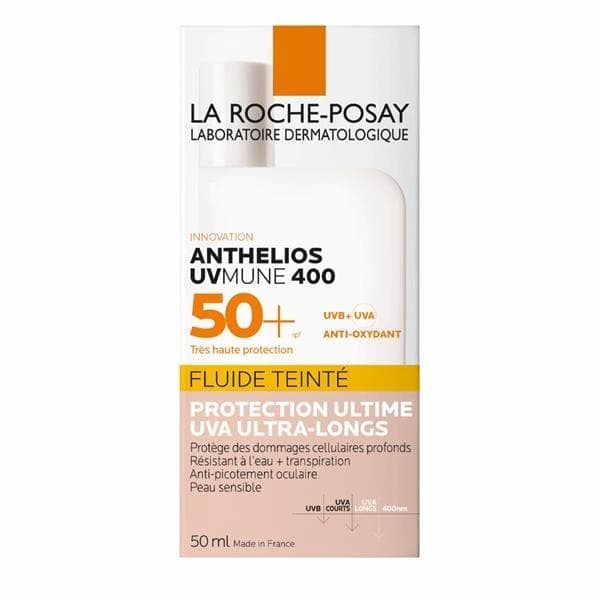 ضد آفتاب رنگی لاروش پوزای آنتلیوس UVMune 400 SPF50+ فلوئید — تصویر ۴