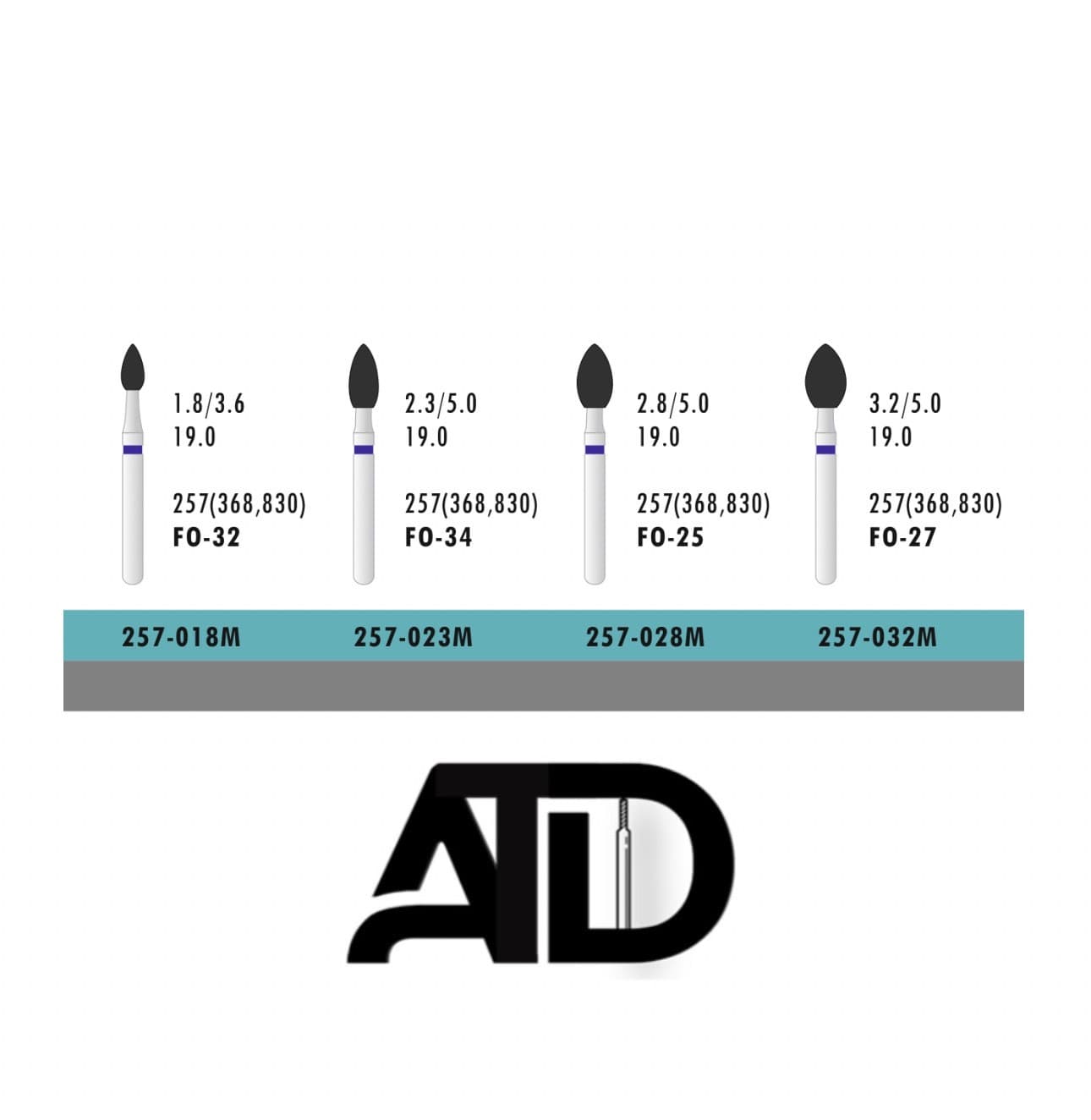 فرز ATD Flame (بسته 5عددی) — تصویر ۲