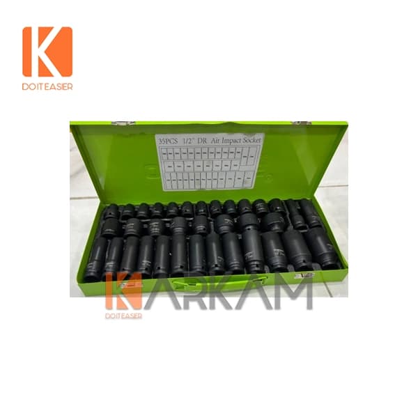 جعبه بکس 35 پارچه 1.2 اينچ مشکی اکبونس