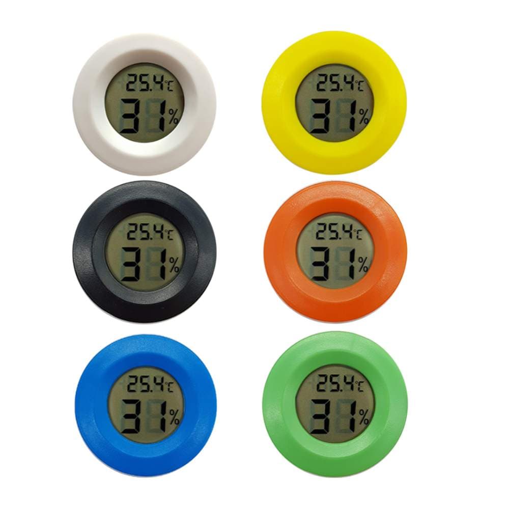 دماسنج و رطوبت سنج دیجیتالی روپنلی CK-8(زرد)