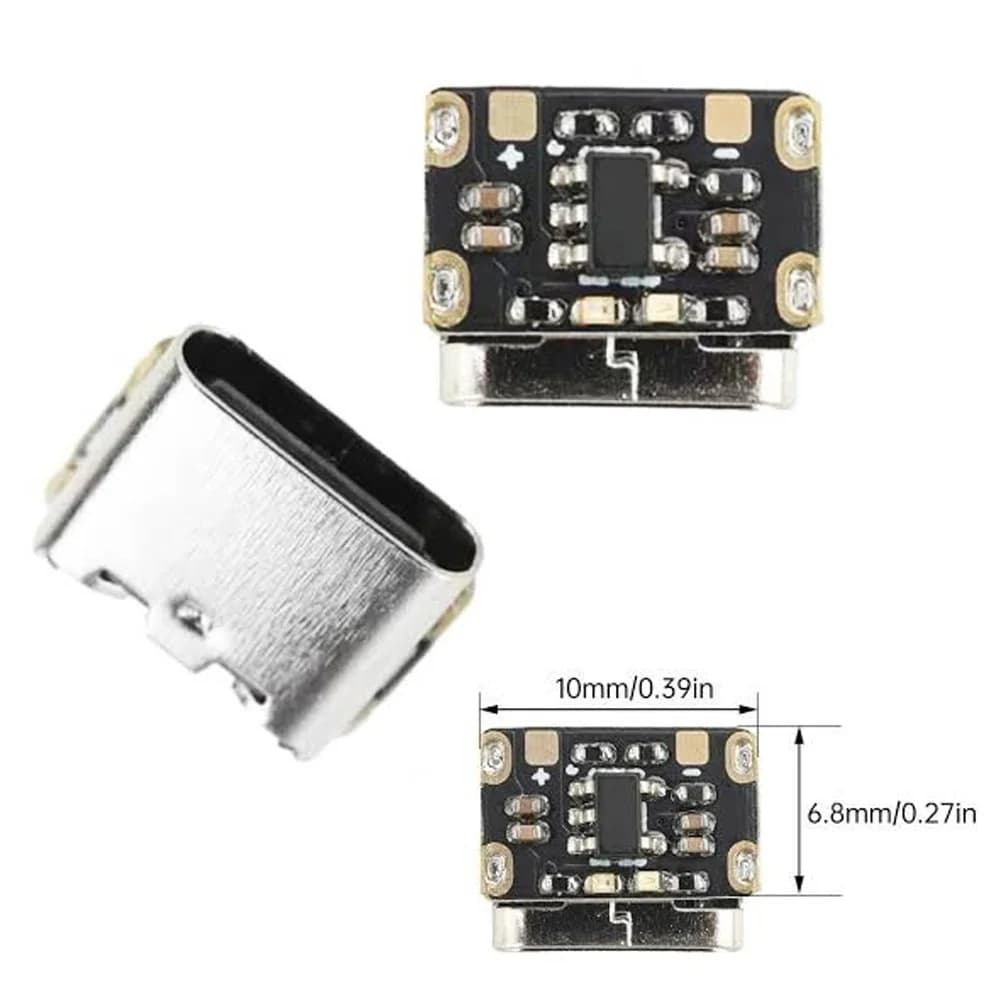ماژول شارژر مینی باتری لیتیوم یون تک سل با ورودی USB Type-C