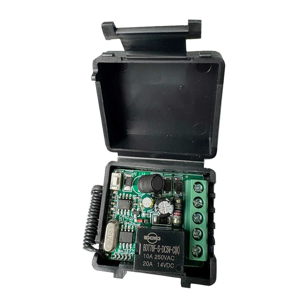 ماژول گیرنده تک کاناله 433MHz کدلرن 220 ولت AC (بدون ریموت)