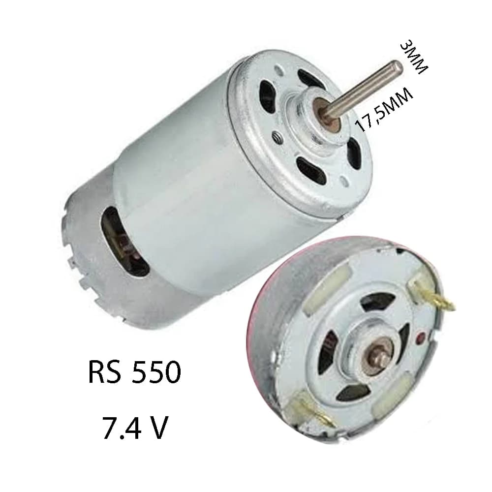 موتور RS550 7.4V DC