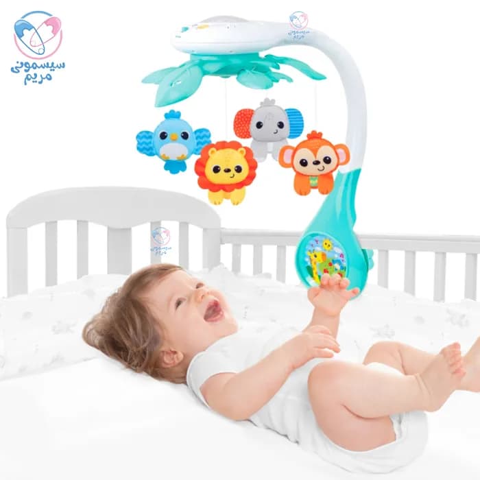 آویز بالای تخت وین فان حیوانات جنگل Winfun 240101 — تصویر ۳