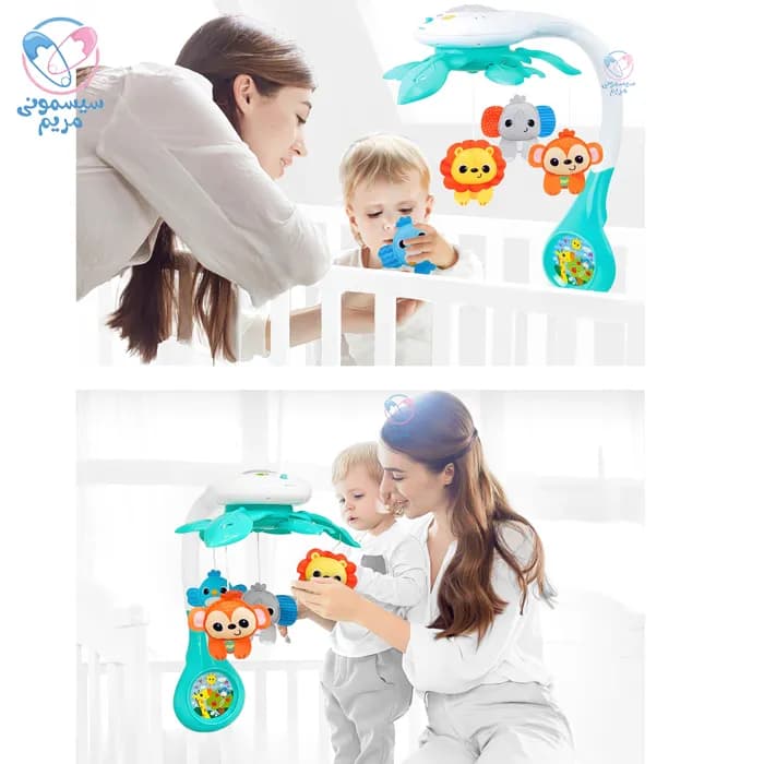 آویز بالای تخت وین فان حیوانات جنگل Winfun 240101 — تصویر ۴