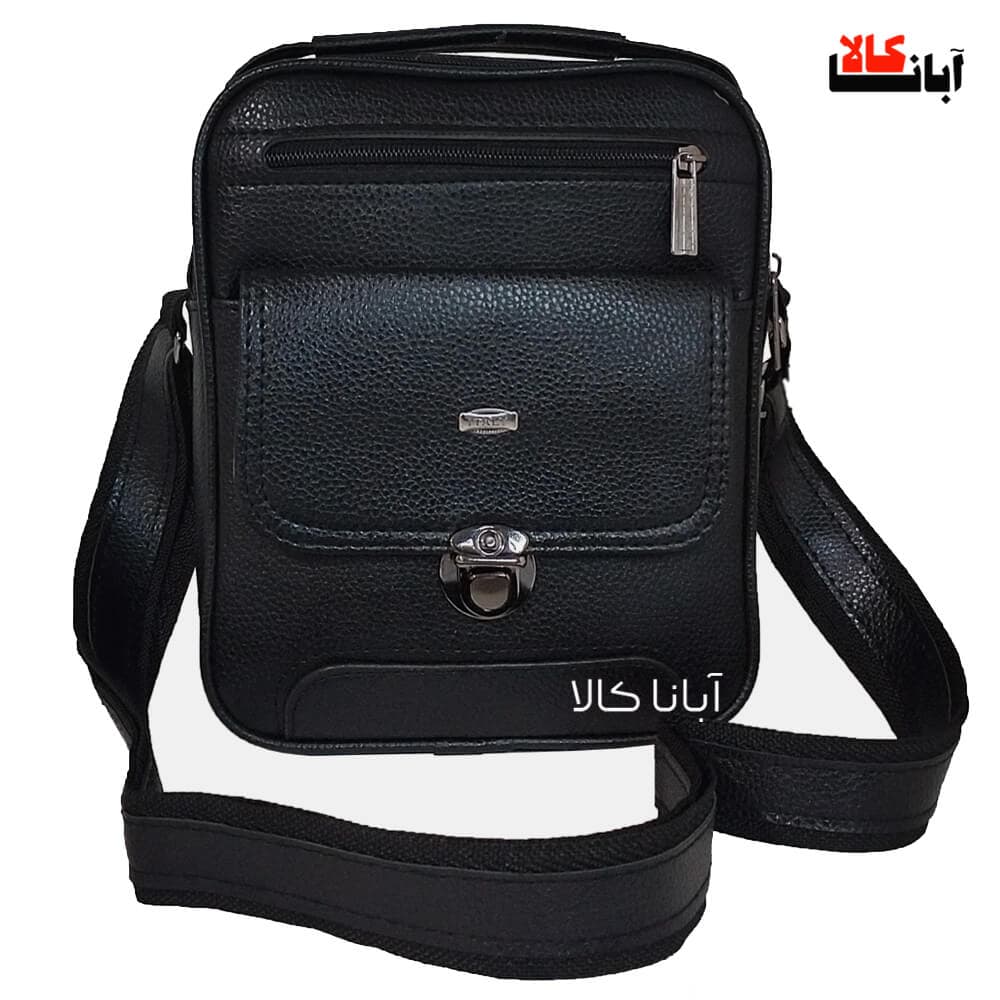 کیف رودوشی قفل دار سایز متوسط کد 8817 — تصویر ۳