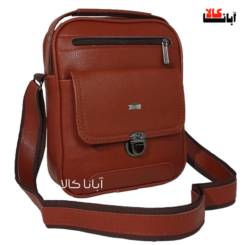 کیف رودوشی قفل دار سایز متوسط کد 8817 — تصویر ۲