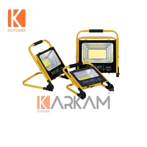 پروژکتور شارژی 200 وات KA-L200W کارناوال