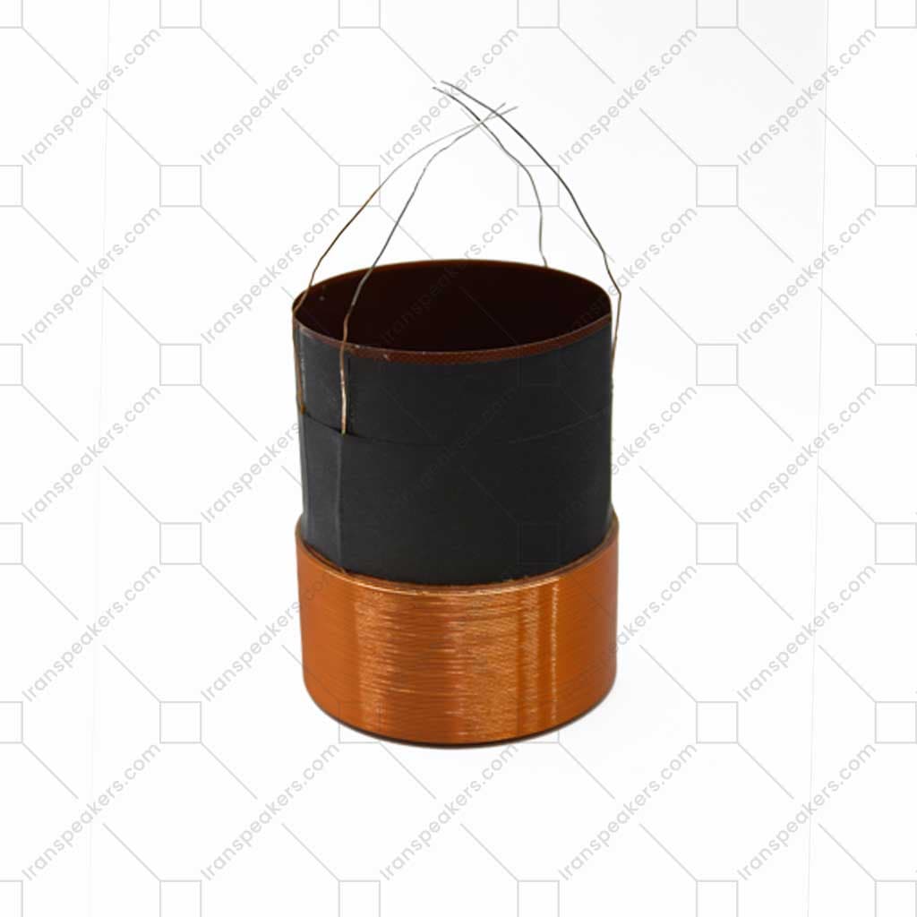 سیم پیچ ساب ووفر 2 کویل 4 دور 56 mm کپتون — تصویر ۲