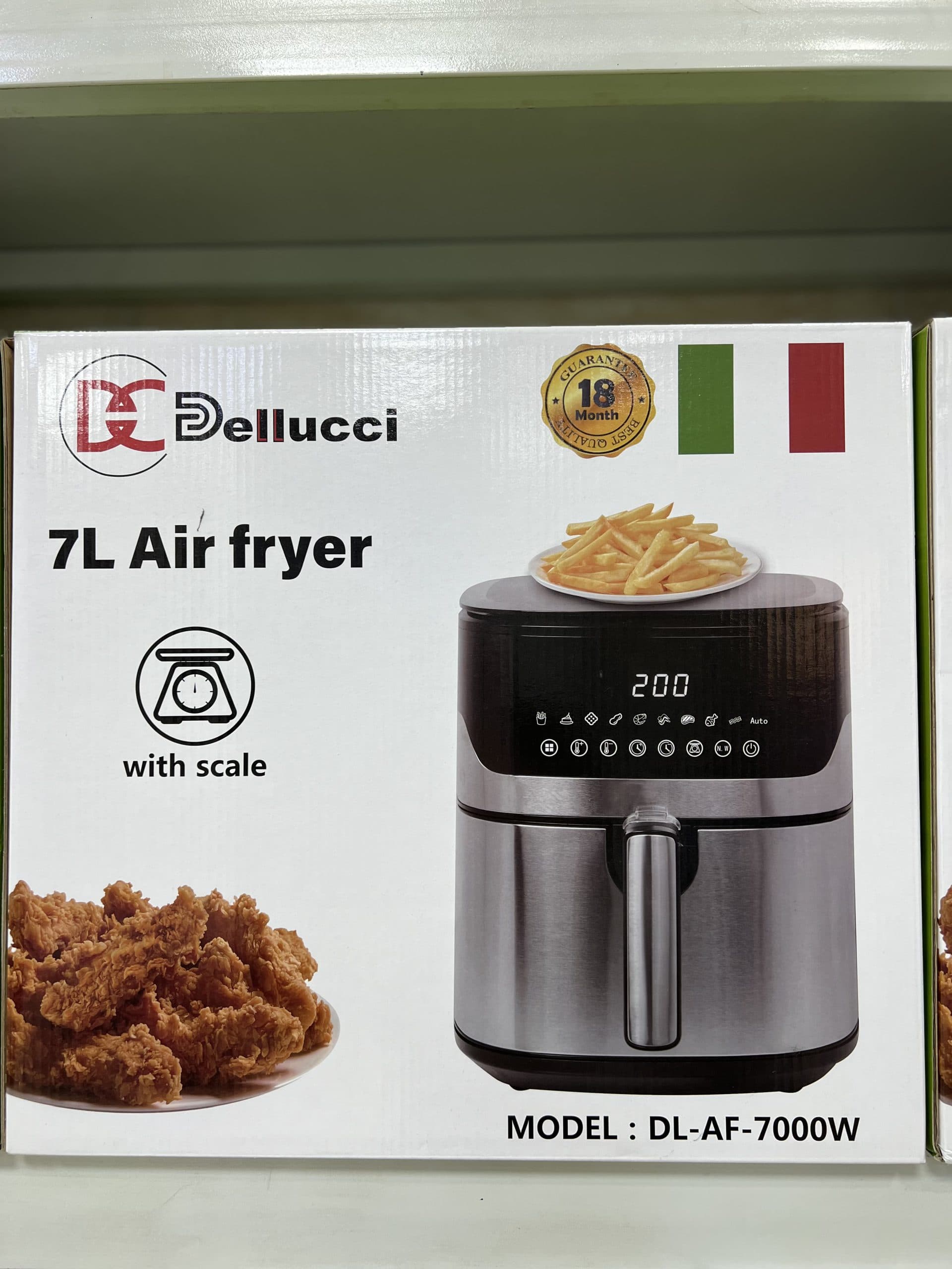 سرخ کن دلوسی 9 لیتری مدل Dellucci DL-AF-8005L