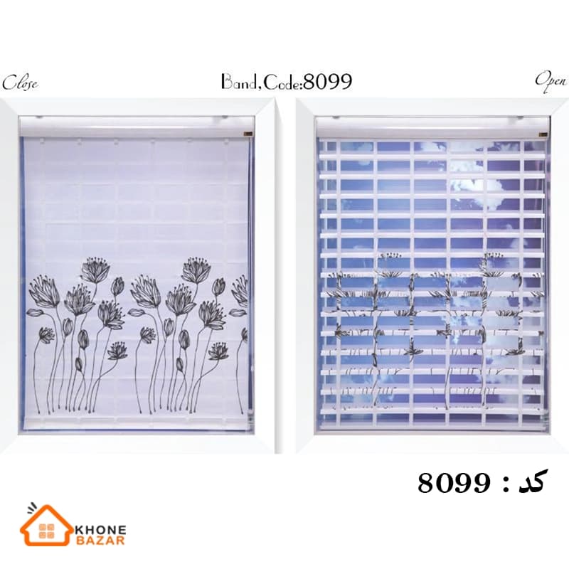 پرده باند چاپی کد 8099