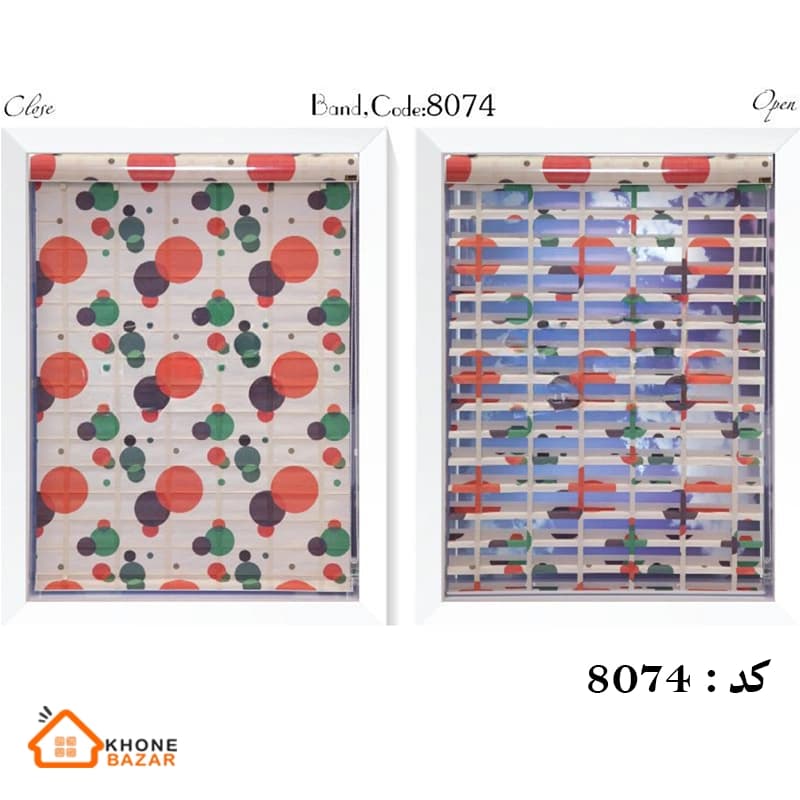 پرده باند چاپی کد 8074
