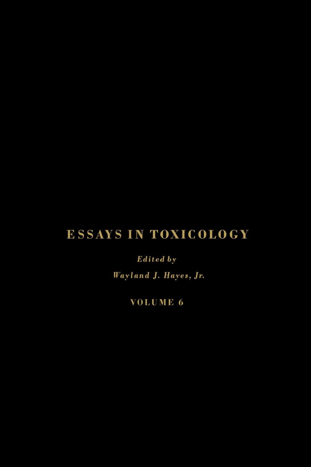 مقالاتى در سم‌شناسى ۲۰۱۳ <br> Essays in Toxicology 2013