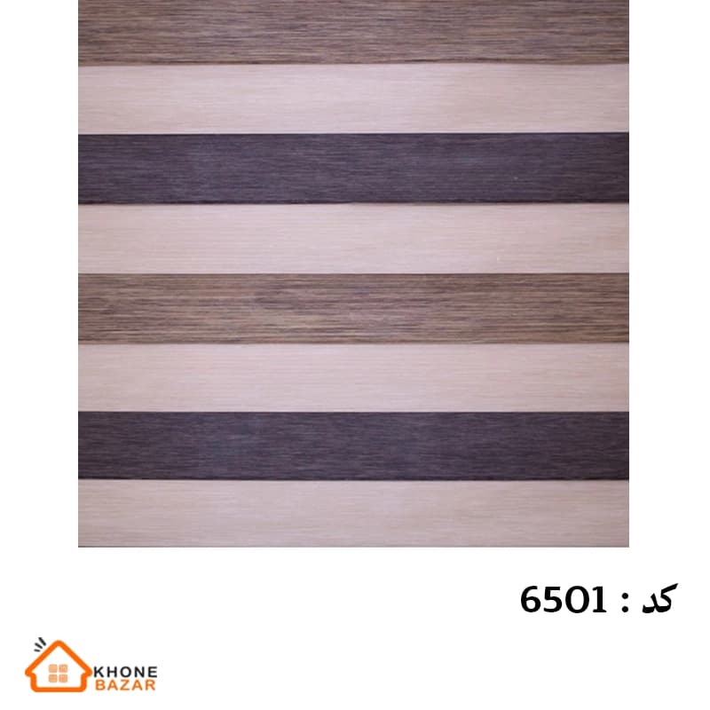 پرده سیلوئت 50 میلیمتری طرح چوب ترکیبی کد 6501