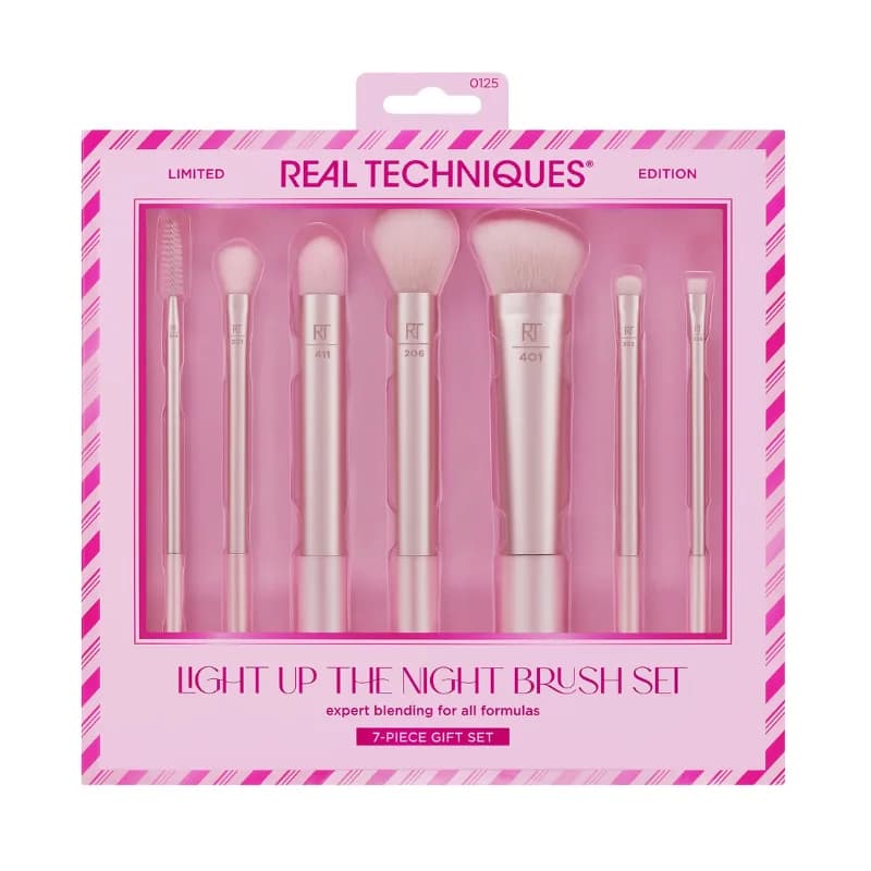 ست براش آرایشی 7 تیکه ریل تکنیکس مدل Light Up The Night