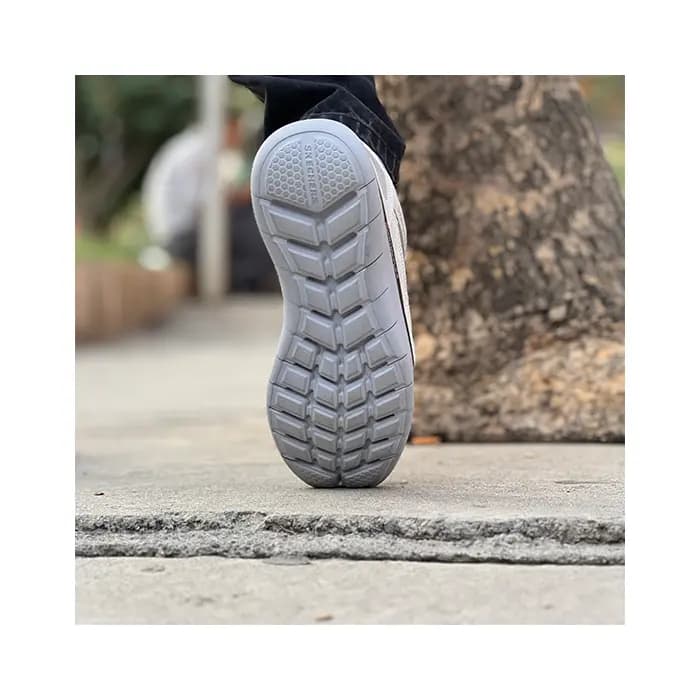 کفش اسکیچرز کوانتوم فلکس طوسی — تصویر ۶