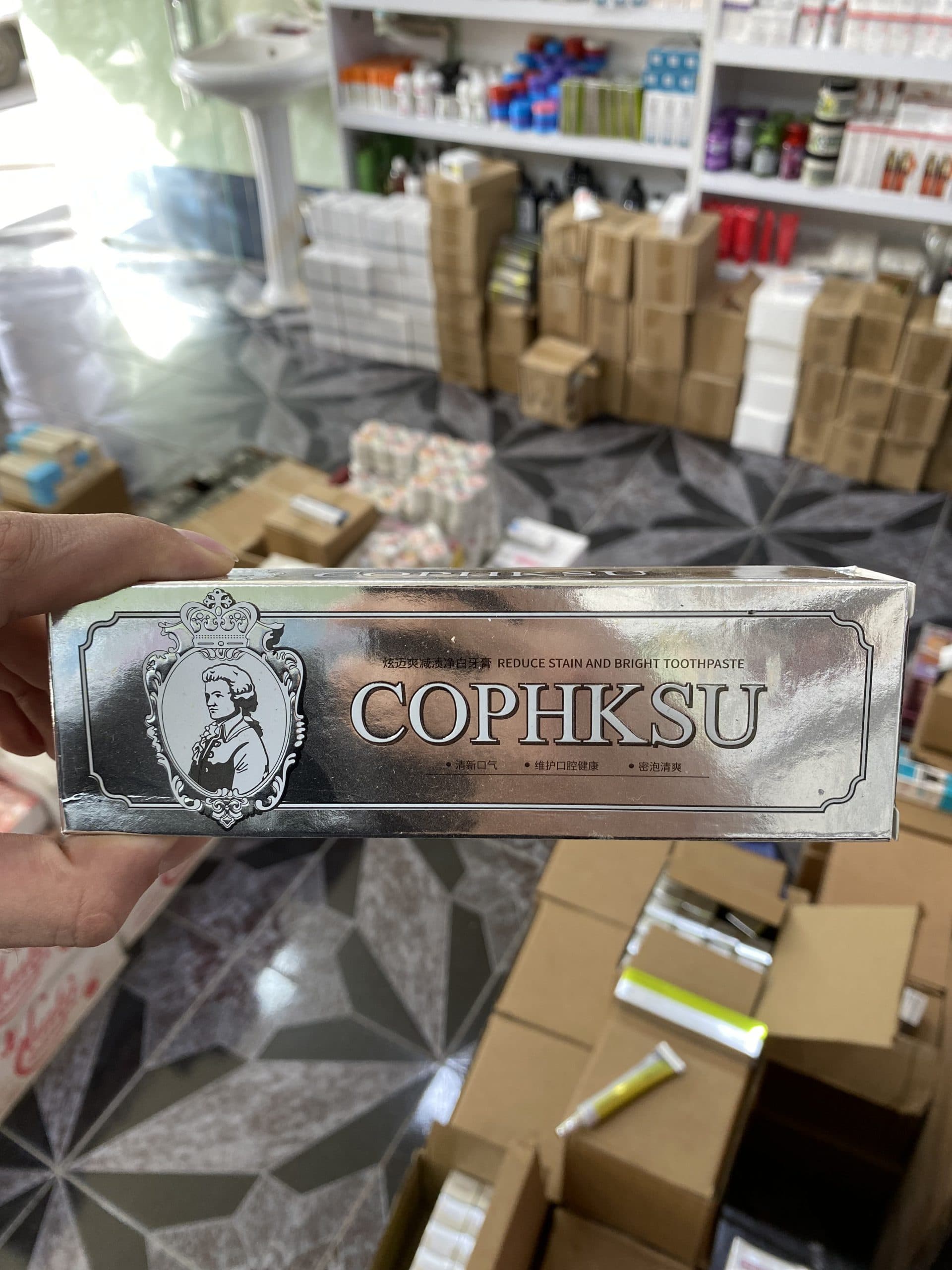 خمیر دندان و جرم گیر cophksu