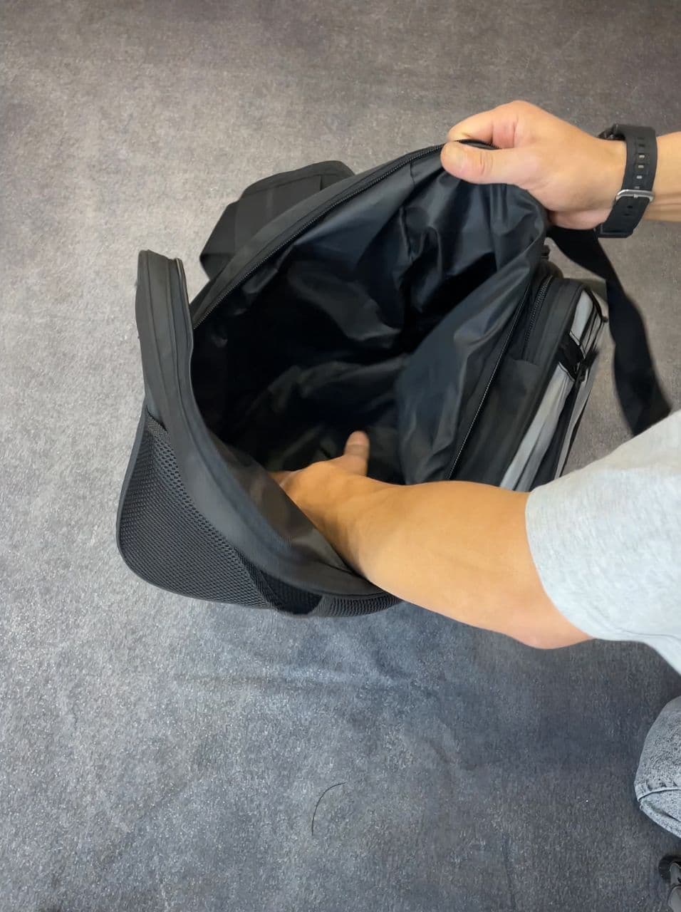 ساک کیف بزرگ دو جیب nike. کد 1025 — تصویر ۷