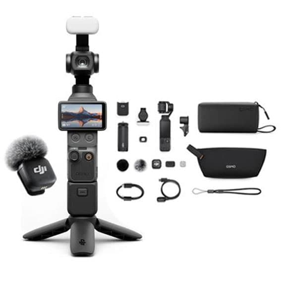 DJI Osmo Pocket 4 Creator Combo | دوربین گیمبال‌دار 4K — تصویر ۶