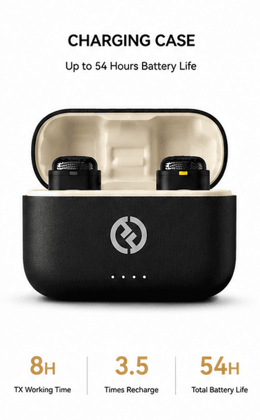 میکروفون یقه‌ای بی‌سیم Hollyland LARK A1 Type-C (USB Type-C / تایپ C) — تصویر ۲
