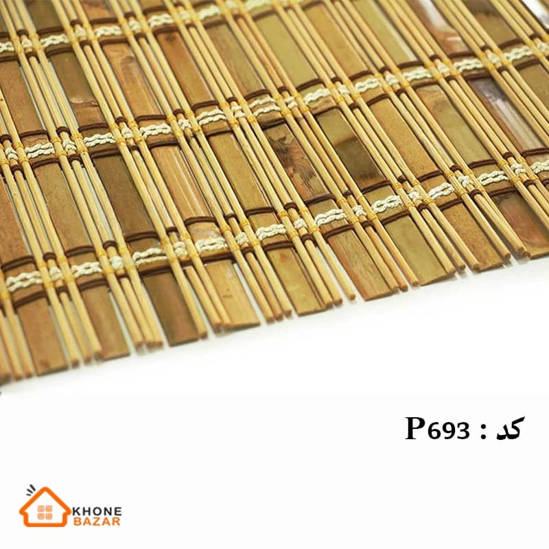 پرده بامبو مدل P693