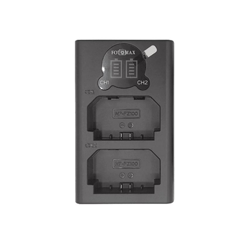 شارژر باتری لیتیومی فوتومکس Fotomax Battery Charger for NP-FZ100 — تصویر ۳