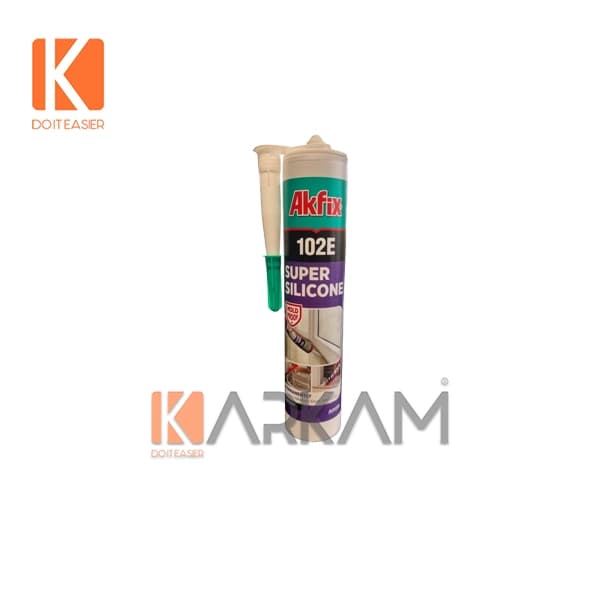 چسب آکفيکس سيليکون سفيد 330