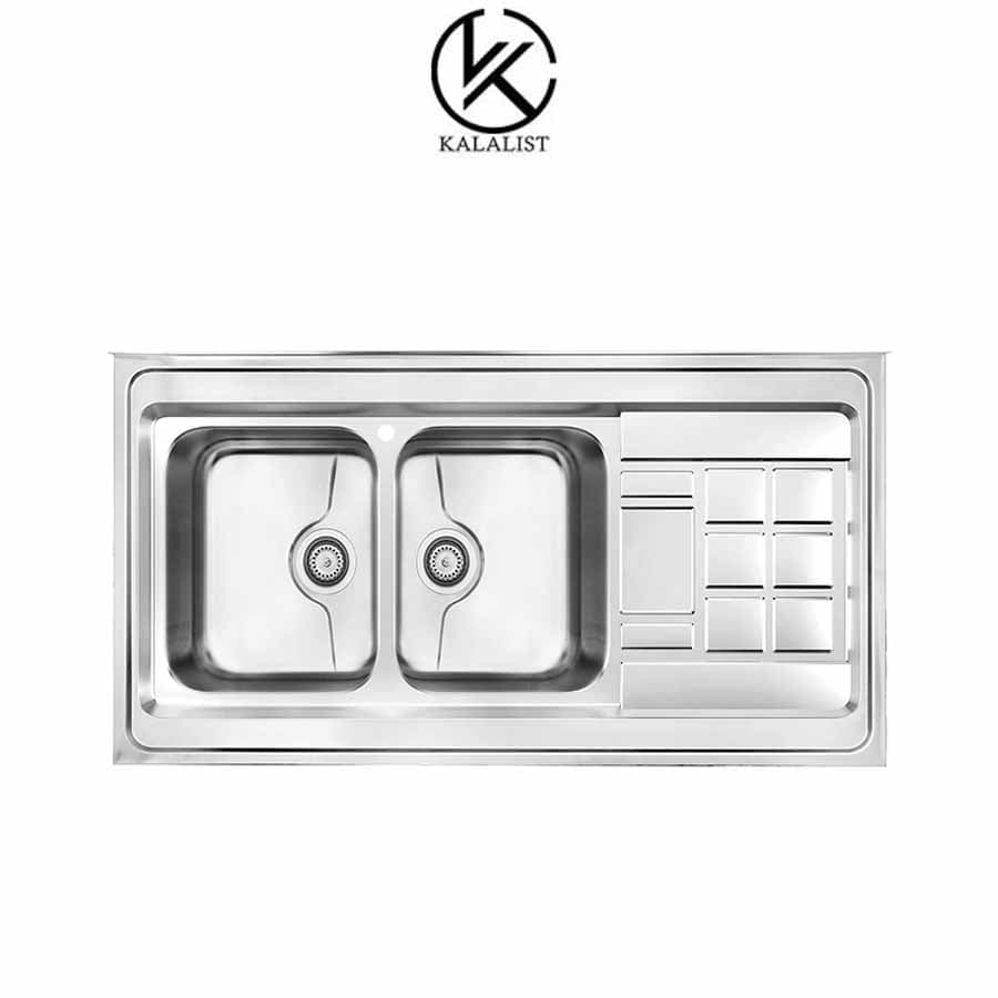 سینک ظرفشویی میکس پلاس مدل 9022-P
