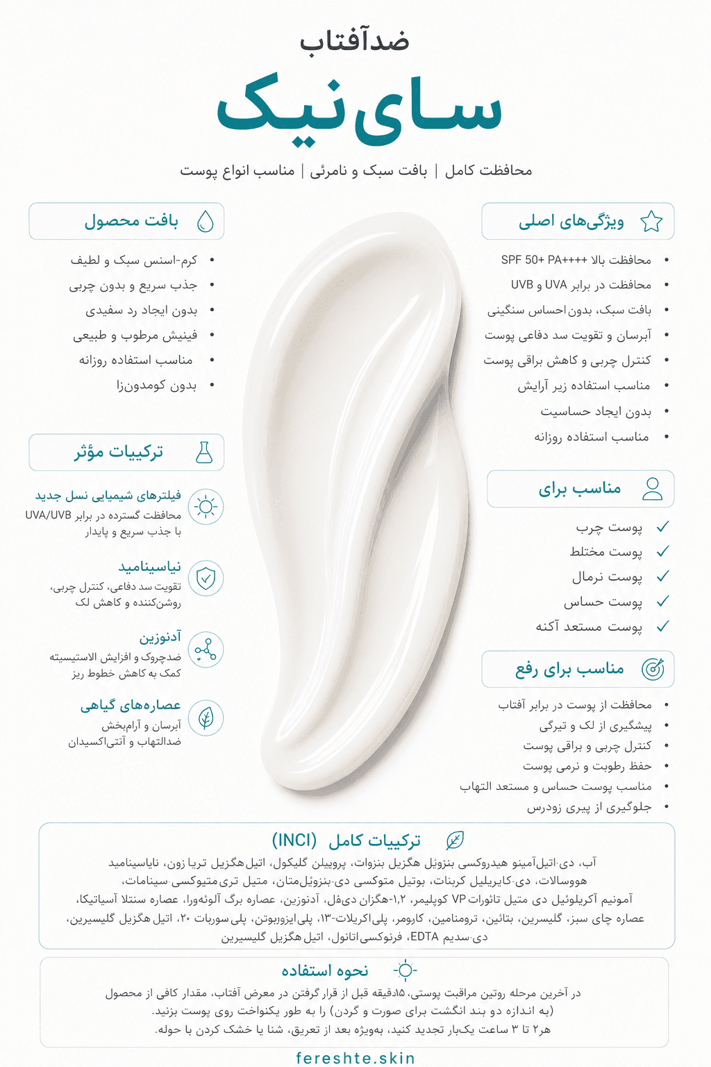 کرم ضدآفتاب ساینیک — تصویر ۲