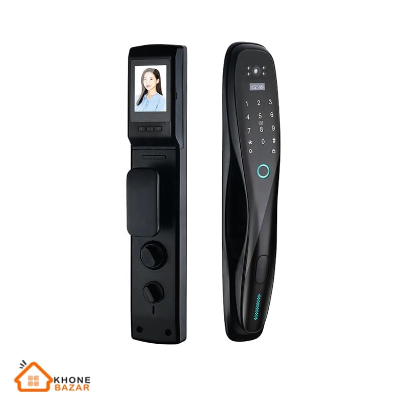 قفل دیجیتال اثر انگشتی دوربین دار V200 مدل DF01 HD