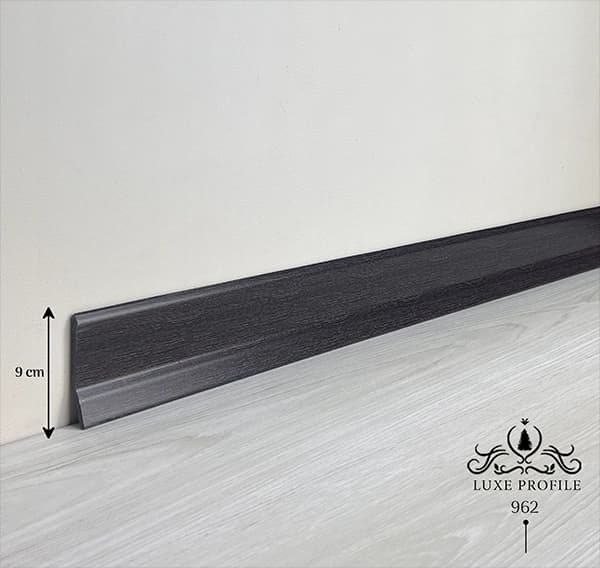 قرنیز قهوه ای سوخته ونگه پی وی سی 9cm کد 962