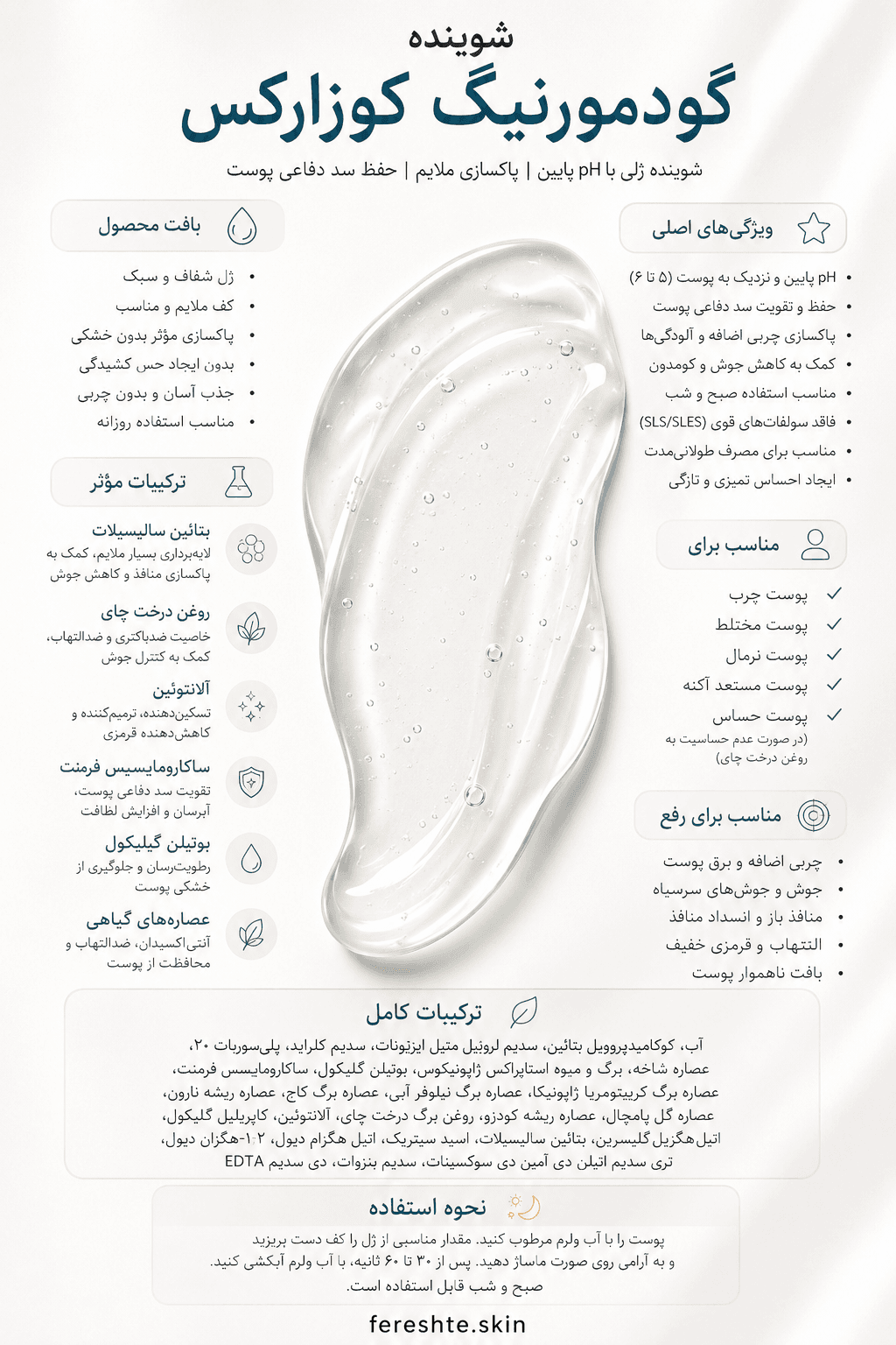 شوینده ی گودمورنینگ کوزارکس — تصویر ۲