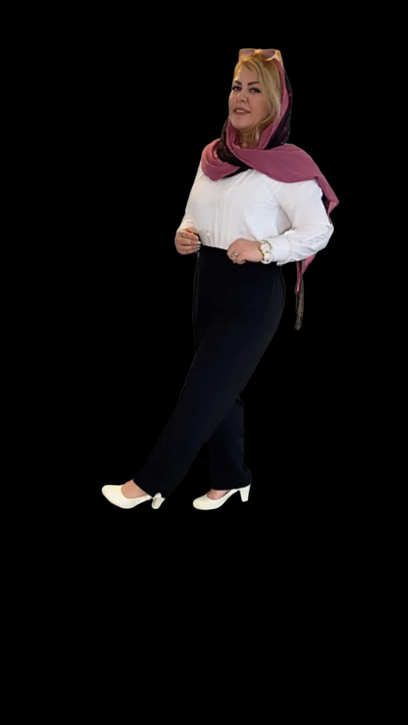 شلوار راسته دمپاچاکدار — تصویر ۲