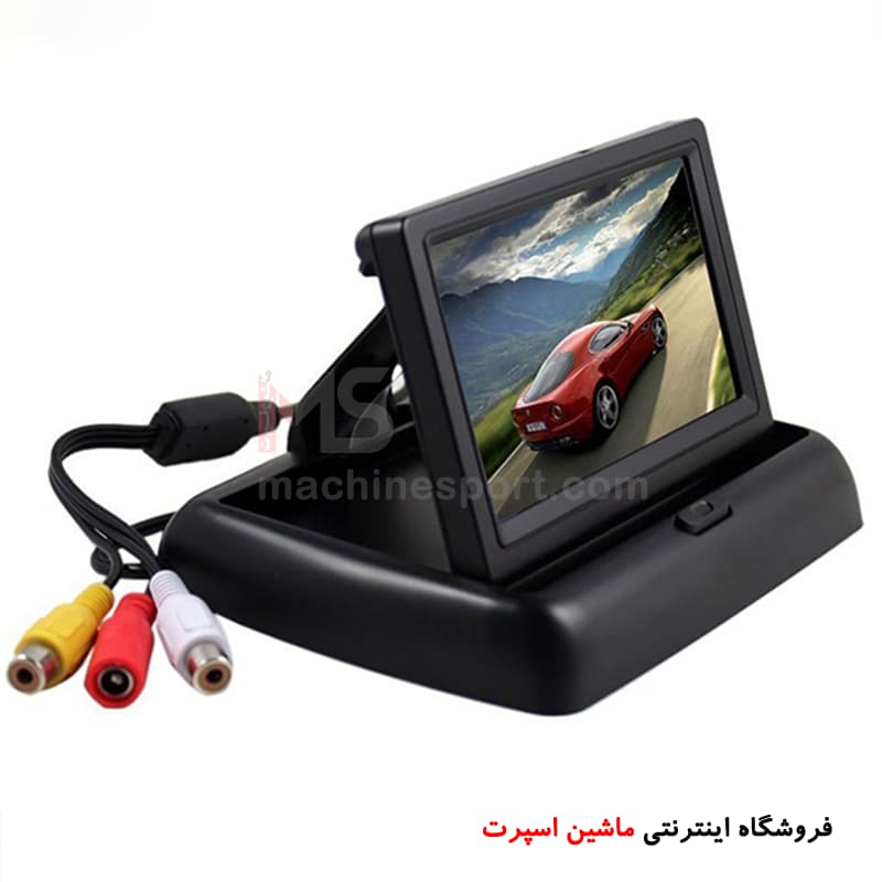 مانیتور خودرو رو داشبوردی تاشو ۴.۳ اینچی