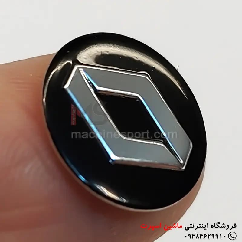 آرم سوئیچ رنو فلزی — تصویر ۴