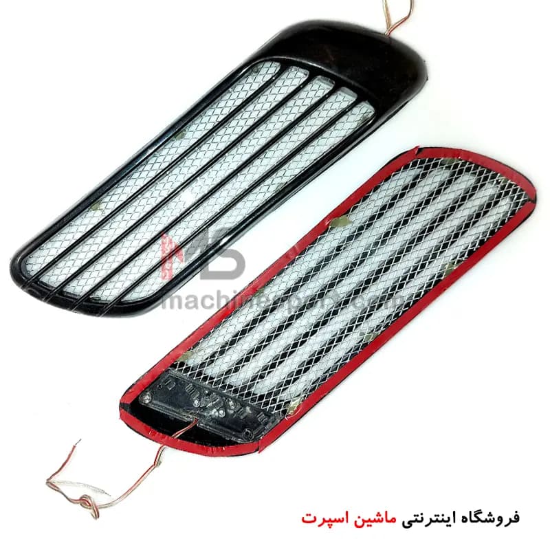 هواکش تزئینی گلگیر و کاپوت با چراغ مخفی — تصویر ۵