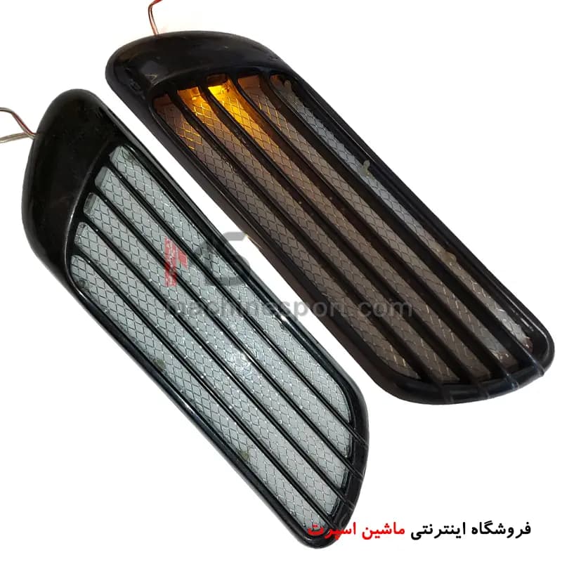 هواکش تزئینی گلگیر و کاپوت با چراغ مخفی — تصویر ۲