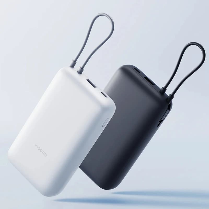 پاوربانک شیائومی Xiaomi Power Bank 20000mAh مدل PB2020MI با کابل داخلی USB-C