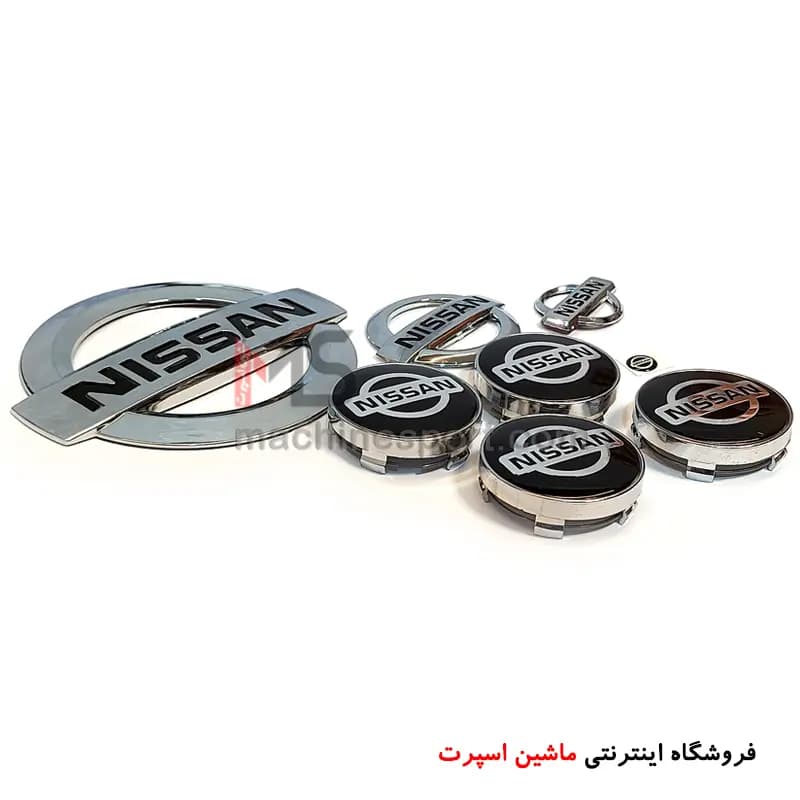 نیسان ترا ست کامل آرم و لوگو 8 تکه — تصویر ۳