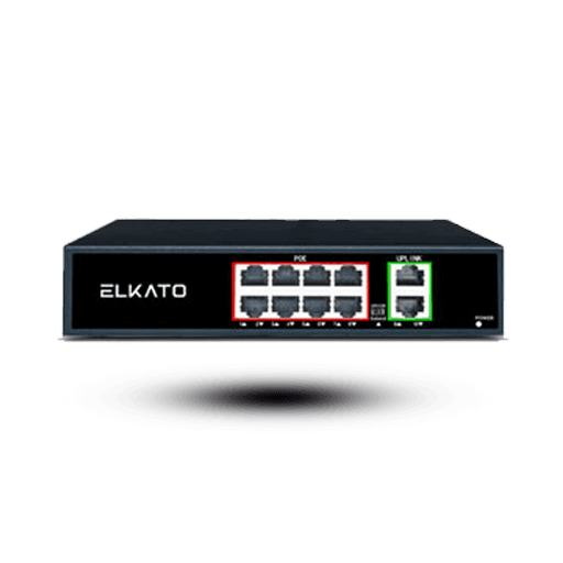 سوییچ شبکه الکاتو 8 پورت EL-1SB0820GP-120W