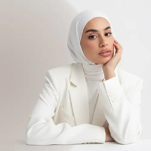روسری زنانه مدل ترانه — تصویر ۲