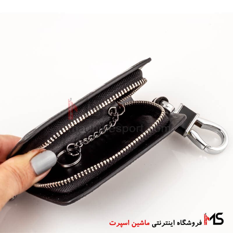 کیف ریموت رنو چرم زیپی — تصویر ۲