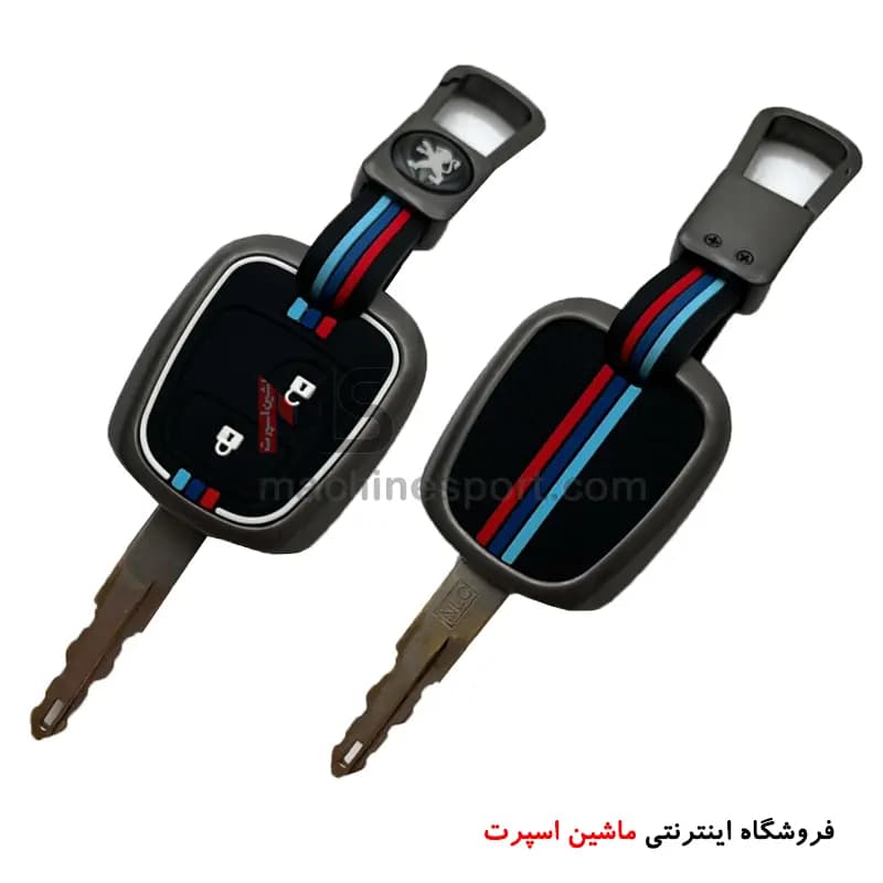 کاور سوییچ 206 و 207 رانا رانا پلاس پارس جدید فلزی شبرنگی — تصویر ۲