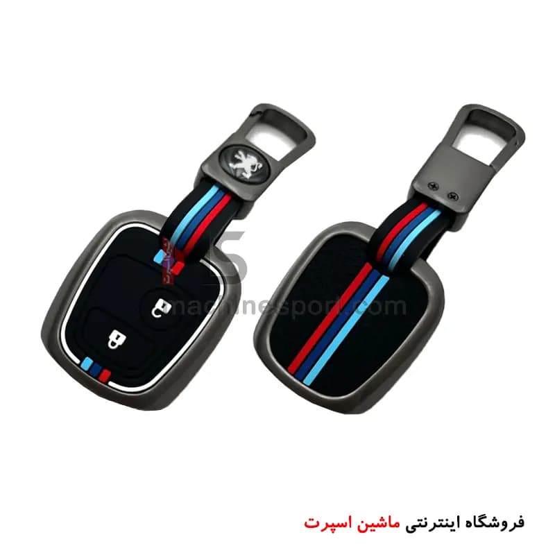 کاور سوییچ 206 و 207 رانا رانا پلاس پارس جدید فلزی شبرنگی — تصویر ۳