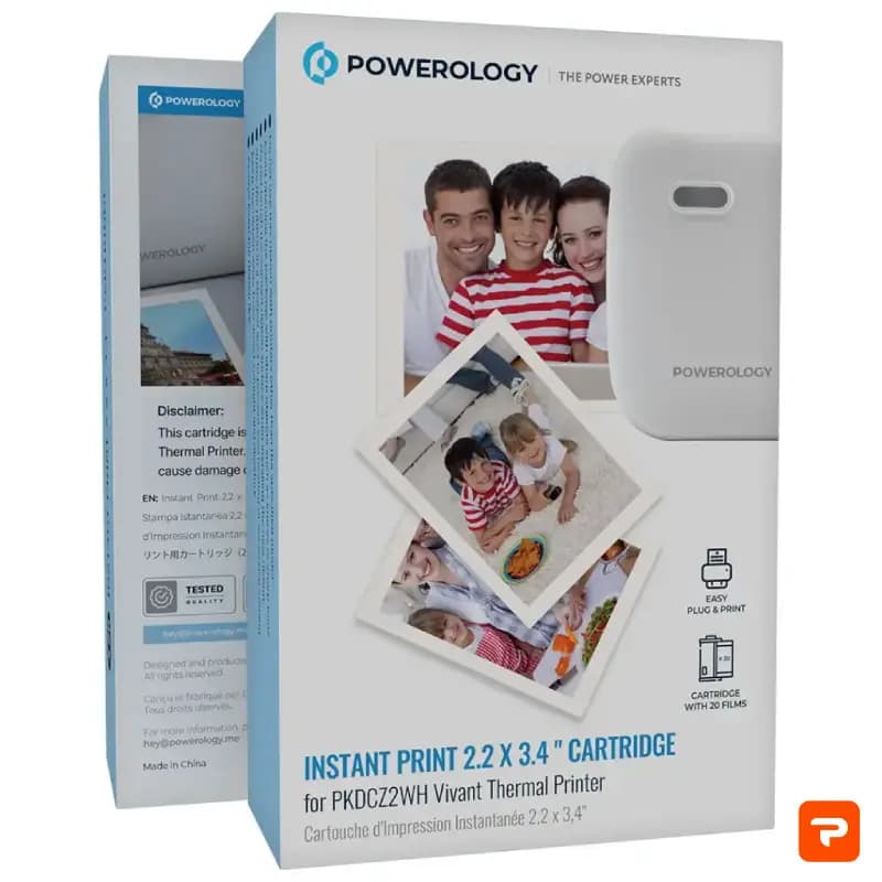 کارتریج Powerology Instant Print 2.2×3.4 — تصویر ۳